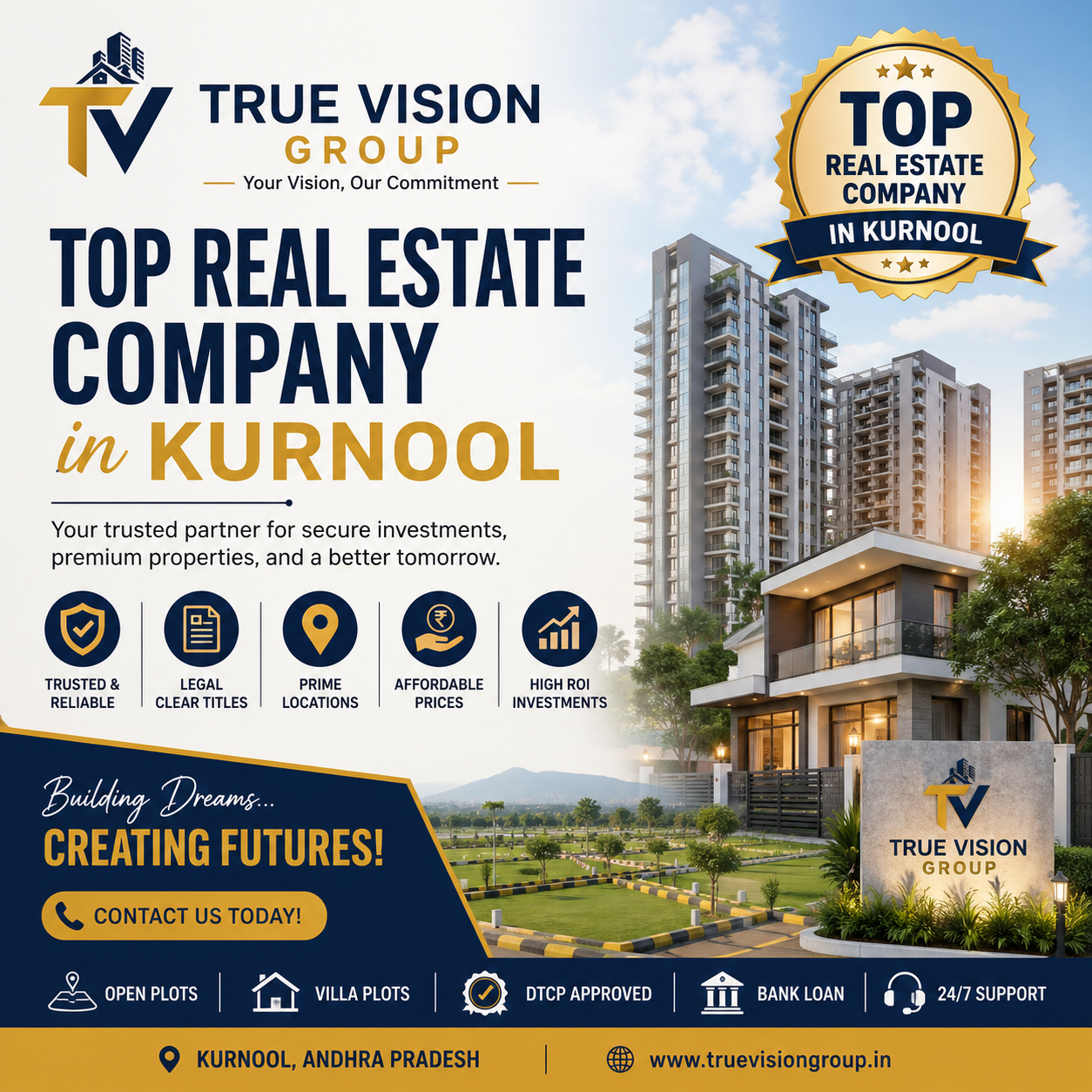 top real estate company in kurnool