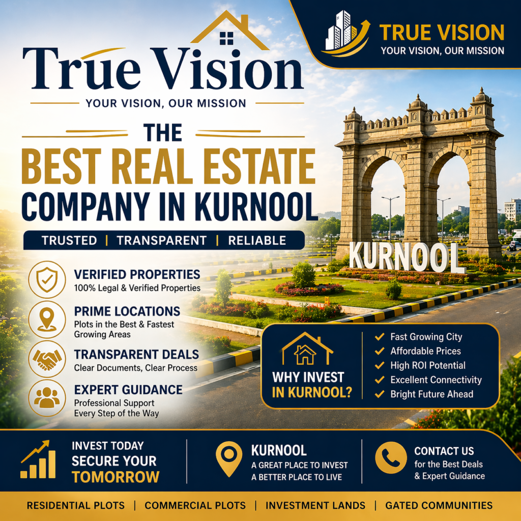 best real estate company in kurnool