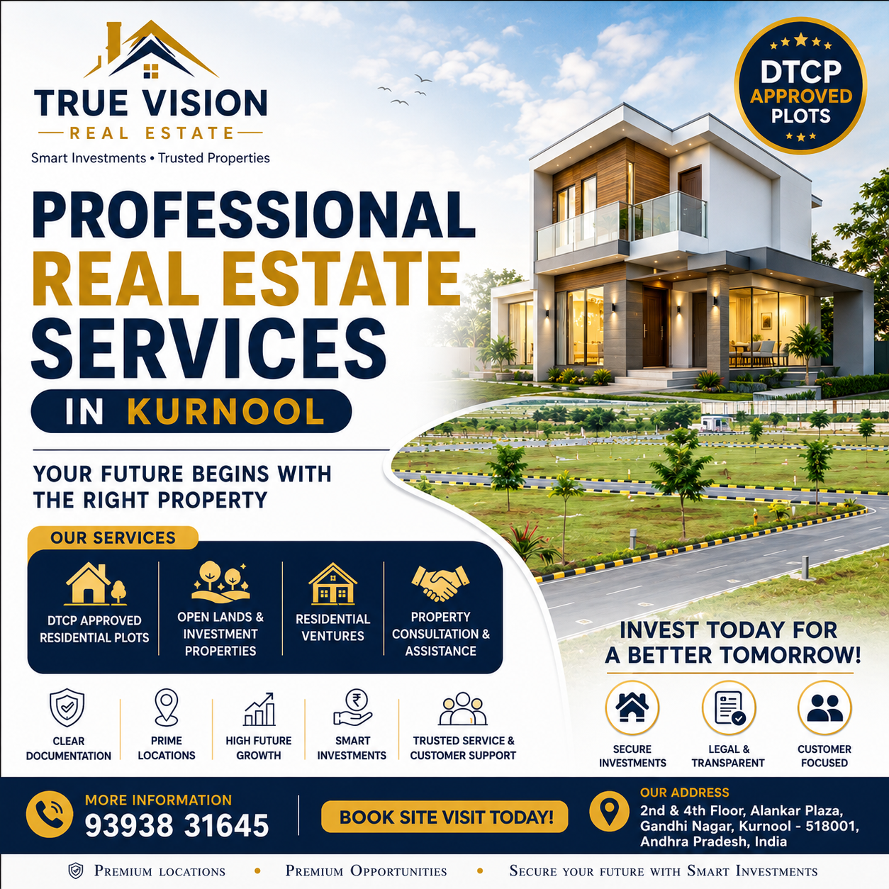 Professional Real Estate Services In Kurnool