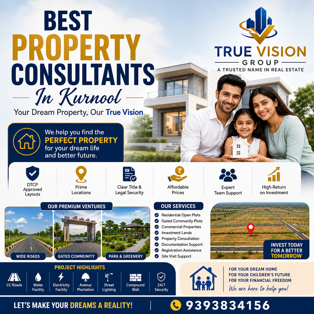 Best Property Cunsultants In Kurnool