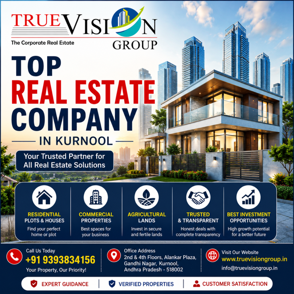 Top real estate company in Kurnool